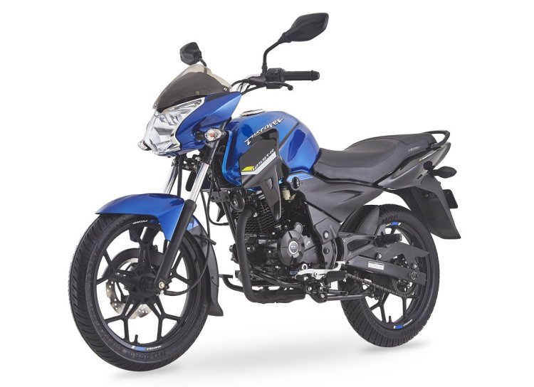 Bajaj Discover 125 St R Front Three Quarter Left