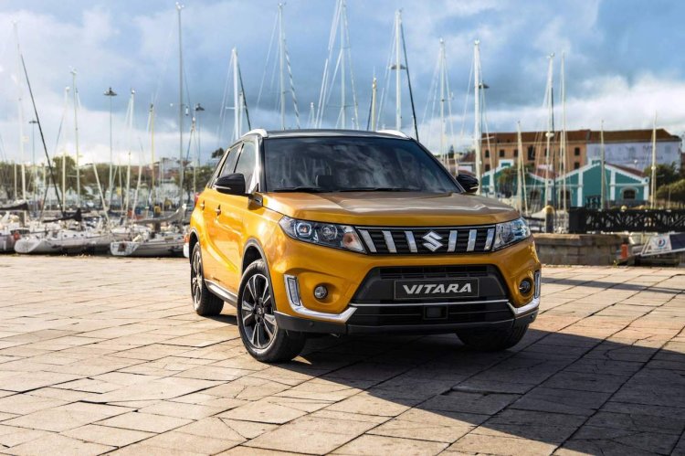 2019 Suzuki Vitara Facelift Front Three Quarters