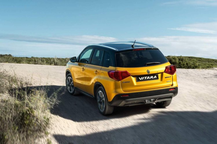 2019 Suzuki Vitara Facelift Rear Three Quarters