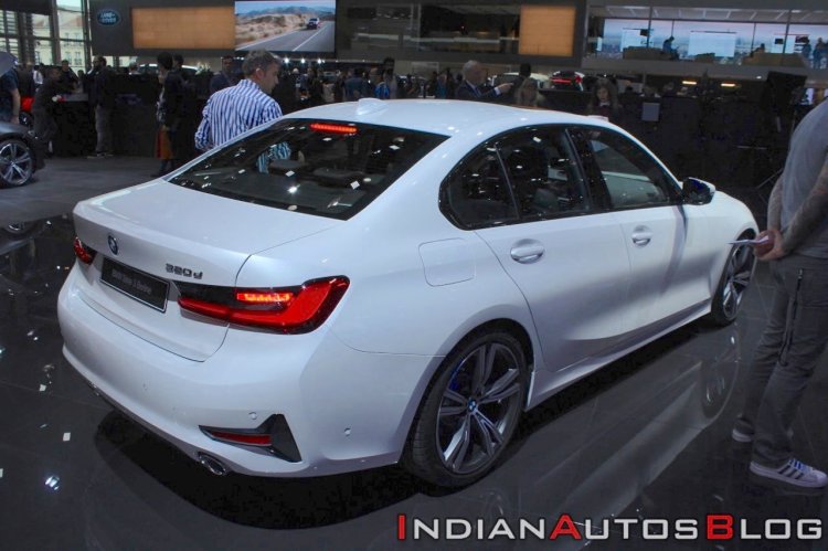 2019 Bmw 3 Series Bmw G20 Rear Three Quarters Righ