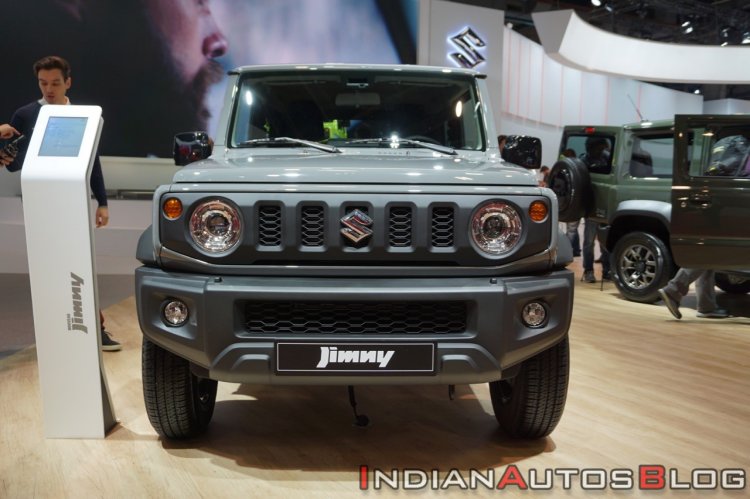 Suzuki Jimny Sierra At Paris Motor Show 2018 Grey