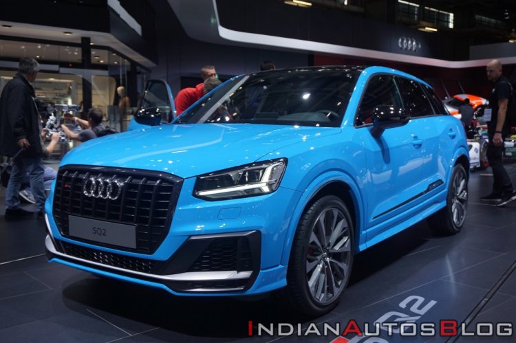 Audi Sq2 At Paris Motor Show 2018 Front Left Quart