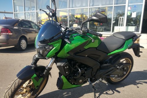 Bajaj Dominar 400 Special Edition Russia Left Fron