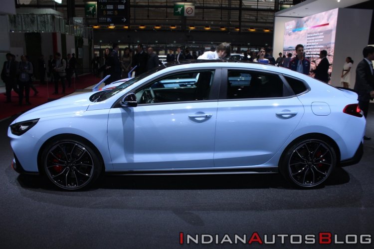 Hyundai I30 Fastback N Blue At Paris Motor Show 20