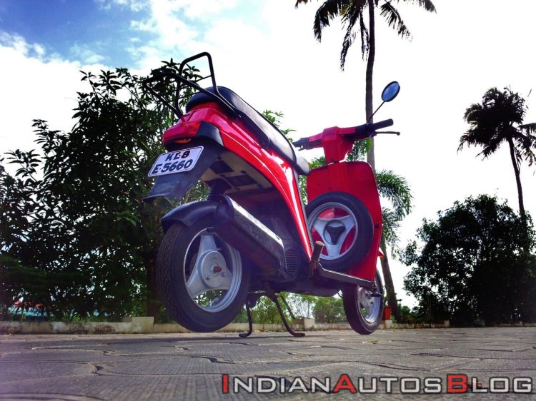 Bajaj Sunny Restored Right Rear Quarter