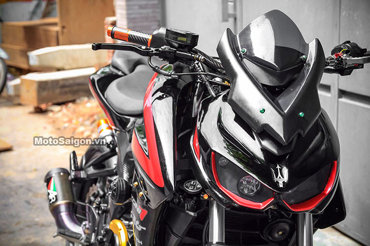 Bajaj Pulsar Ns 200 To Kawasaki Z1000 Headlight Close-Up