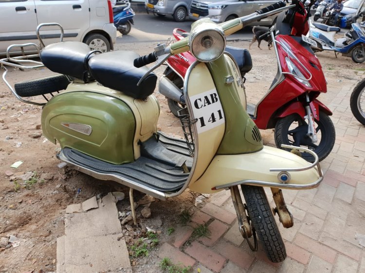 Lamby 150 Restored By Vivek Muniyappa Right Front
