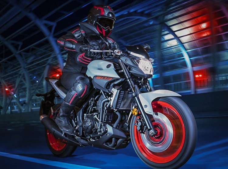 Yamaha MT 03 2019 Ice Fluo Front Right Quarter