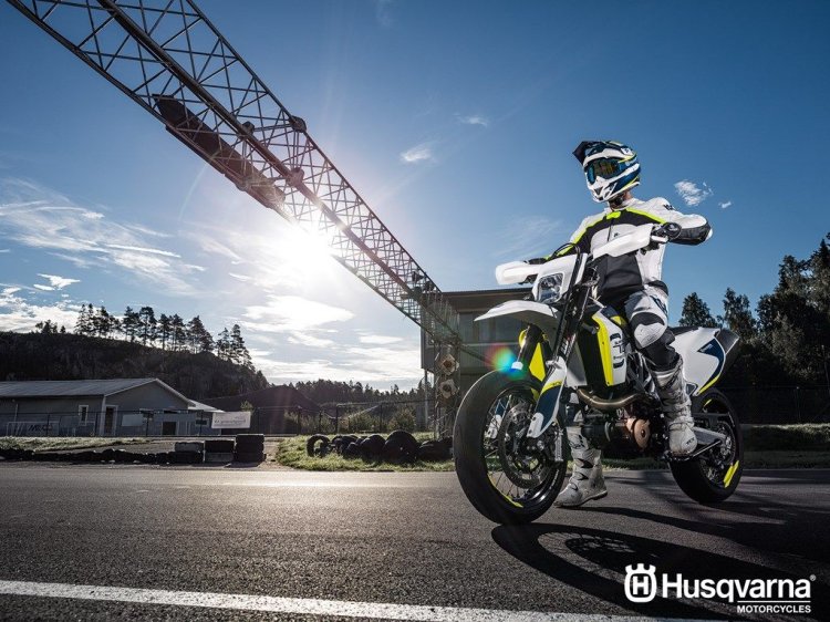 2019 Husqvarna 701 Supermoto Press Images Left Fro