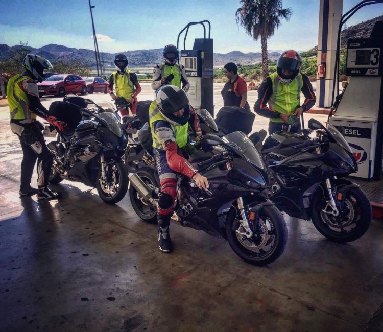2019 BMW S1000RR Spied In Spain Right Front Quarter