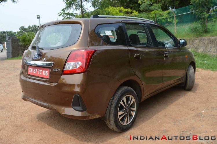 2018 Datsun Go+ (Facelift) Rear Right Quarter