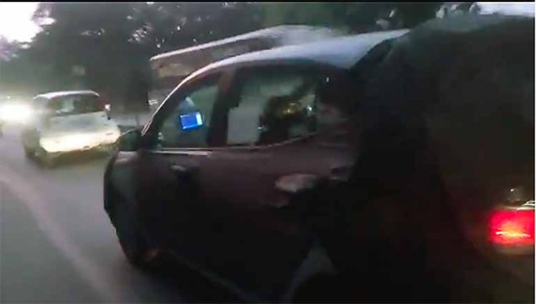 2019 Hyundai Grand I10 Spy Image Side Profile
