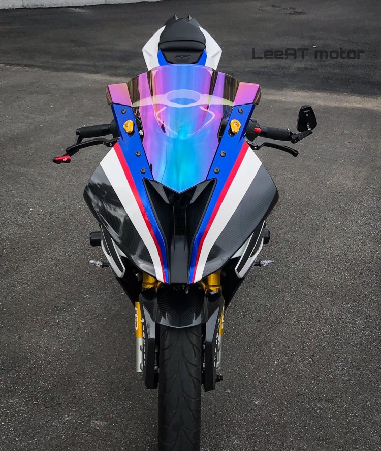 Yamaha R15 To Bmw Hp4 Race Transformation Front