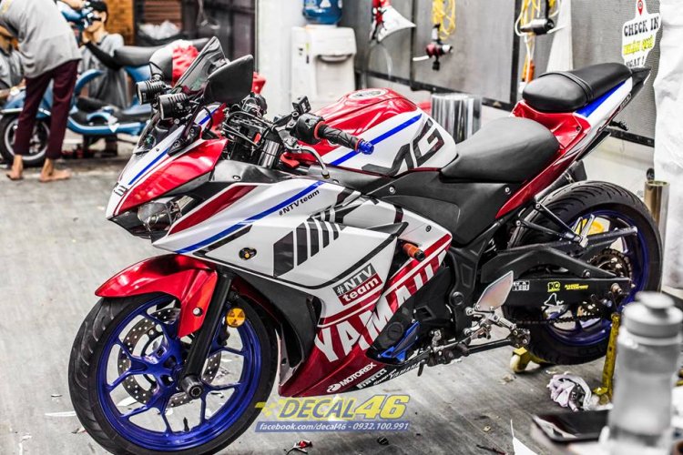 Modified Yamaha Yzf R3 From Vietnam Left Front Qua