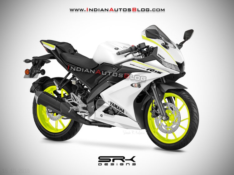 Yamaha R15 V3 0 Competition White Digital Renderin