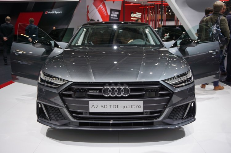 2018 Paris Motor Show 2018 Audi A7 Sportback Images Front