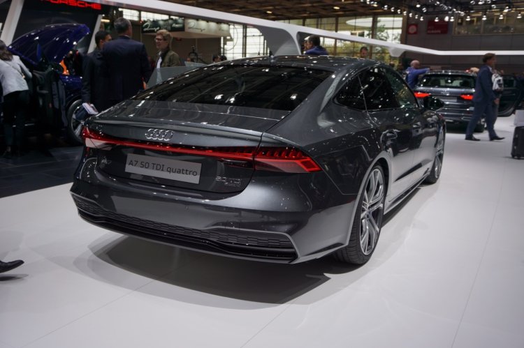 2018 Paris Motor Show 2018 Audi A7 Sportback Images Rear Thr