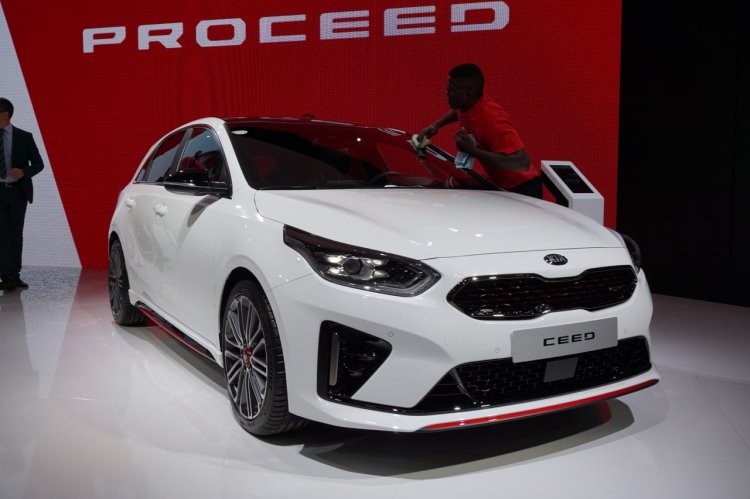 2018 Paris Motor Show Images 2019 Kia Ceed Gt Fron