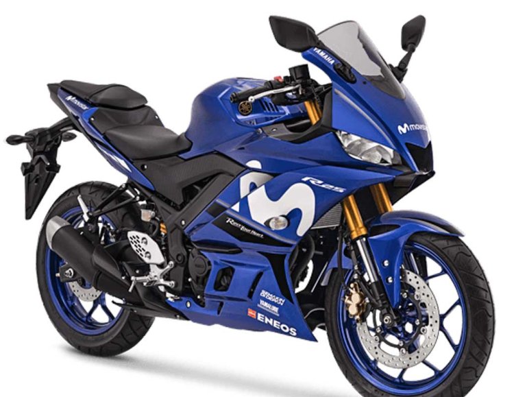 2019 Yamaha YZF-R25 Motogp Edition Right Front Quarter