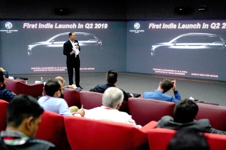 Mg Motor India Suv Sketch Teaser