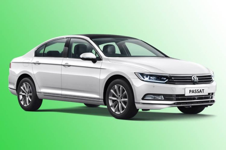 VW Passat Connect Images Front Three Quart