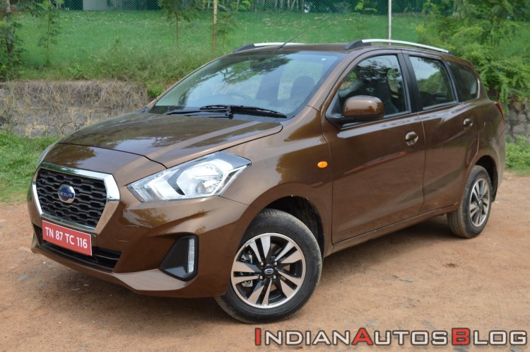2018 Datsun Go Facelift Front Three Quarters Left