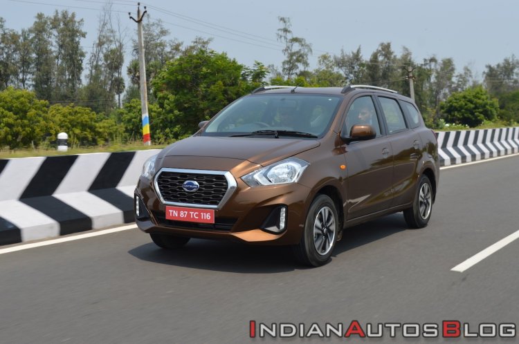 2018 Datsun Go Facelift Front Three Quarters Left