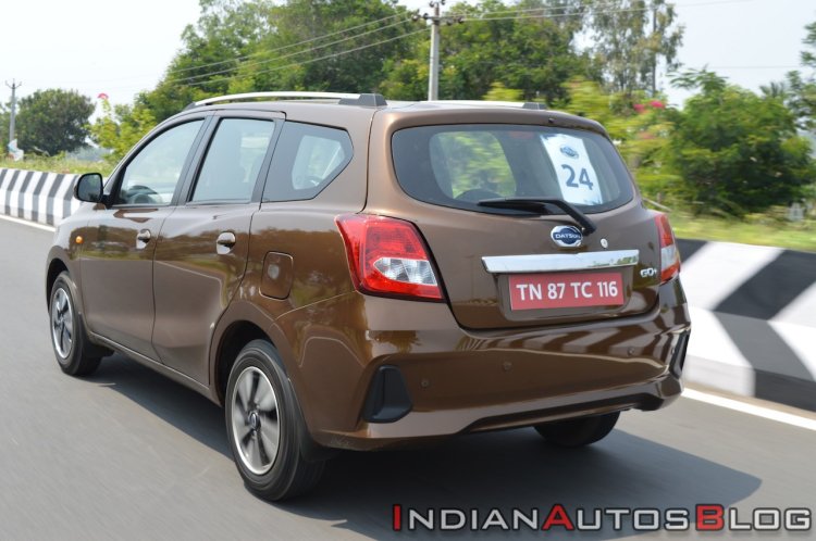 2018 Datsun Go Facelift Rear Three Quarters Left S
