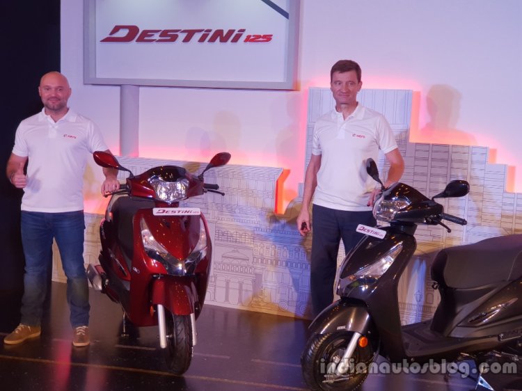 Hero Destini Launched In India Photos From Launch