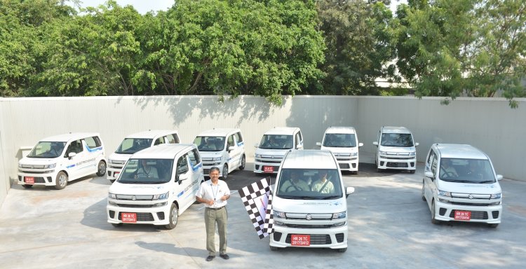 Maruti Wagon R Ev Prototype Front