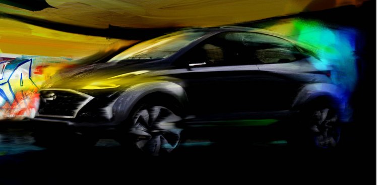 Hyundai Saga Ev Suv Concept Teaser