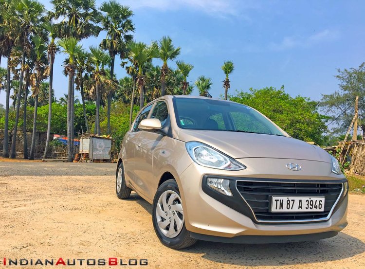 2019 Hyundai Santro Review Images Front Side Profi