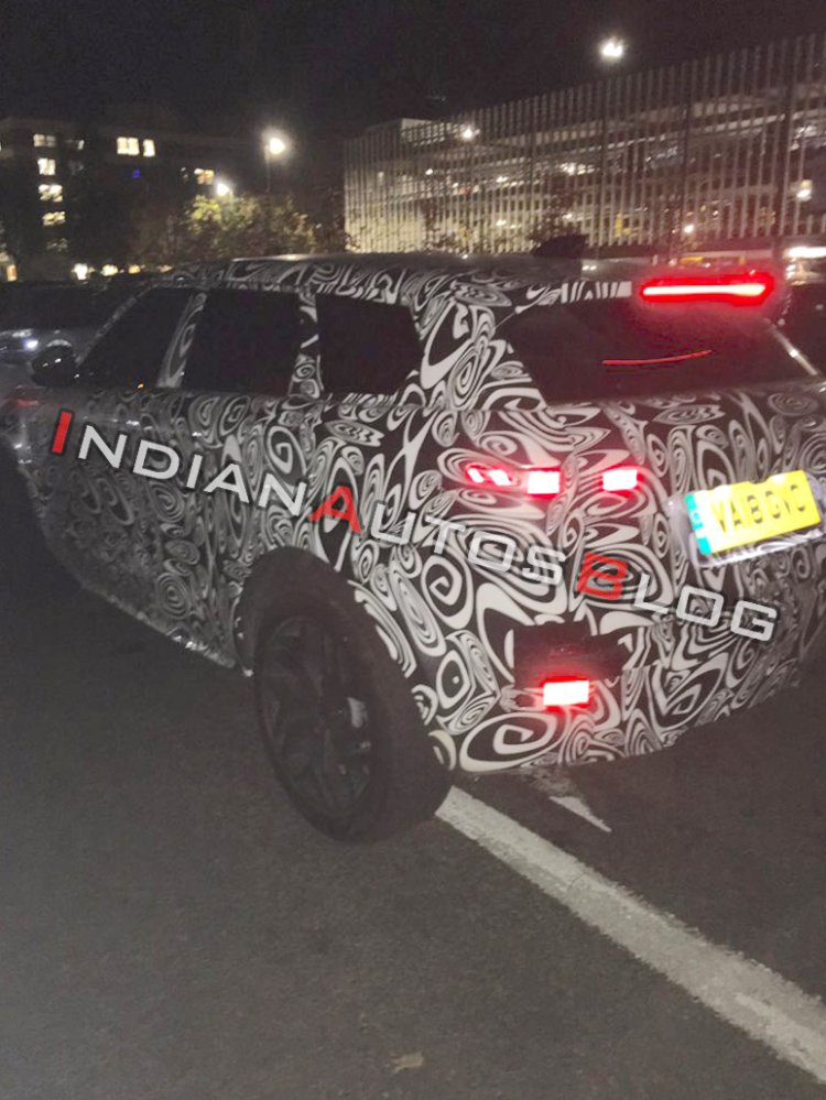 2019 Range Rover Evoque Prototype Spyshot