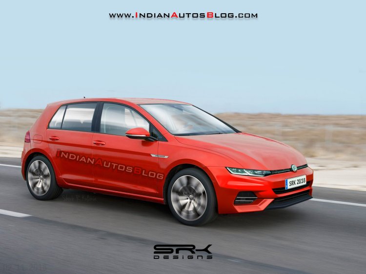 2020 Vw Golf Iab Rendering