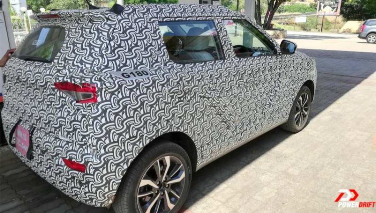 Mahindra S201 Spy Image Rear Three Quarters 1