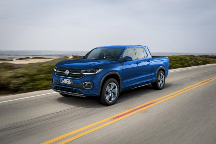 Vw T Cross Pickup Long Bed Rendering