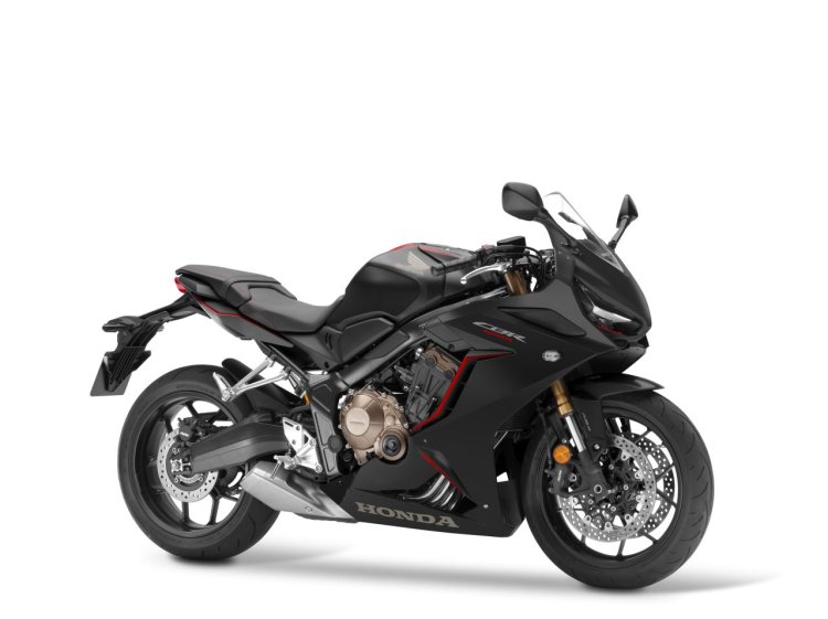 2019 Honda Cbr650r Press Images Studio Shots Black