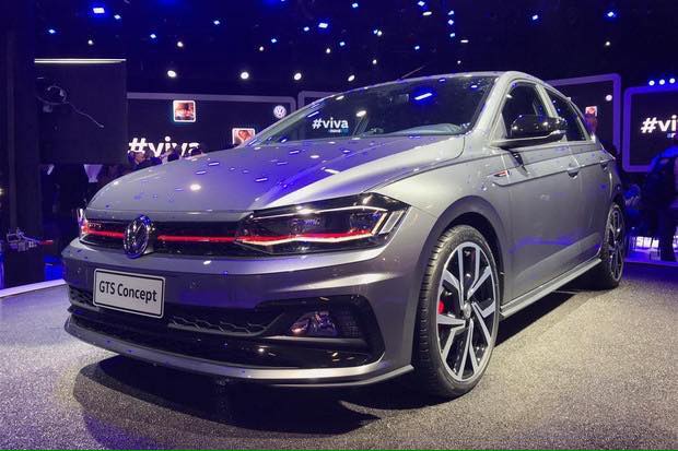 Vw Virtus Gts Concept Images Front Three Quarters