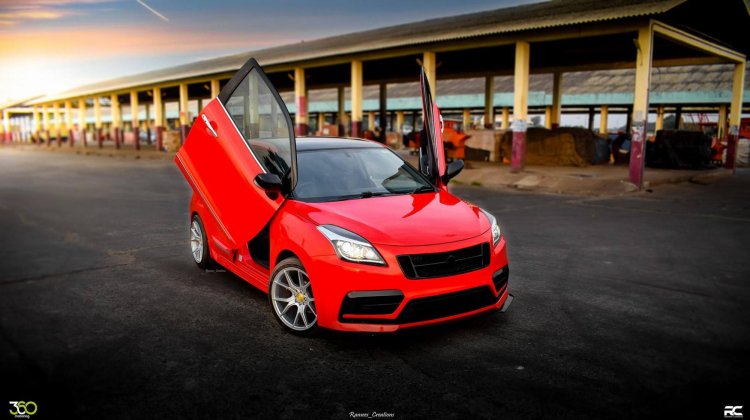 Modified Maruti Baleno 360 Motoring Images Front T