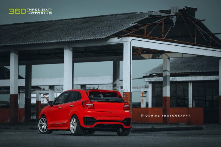 Modified Maruti Baleno 360 Motoring Images Rear Th