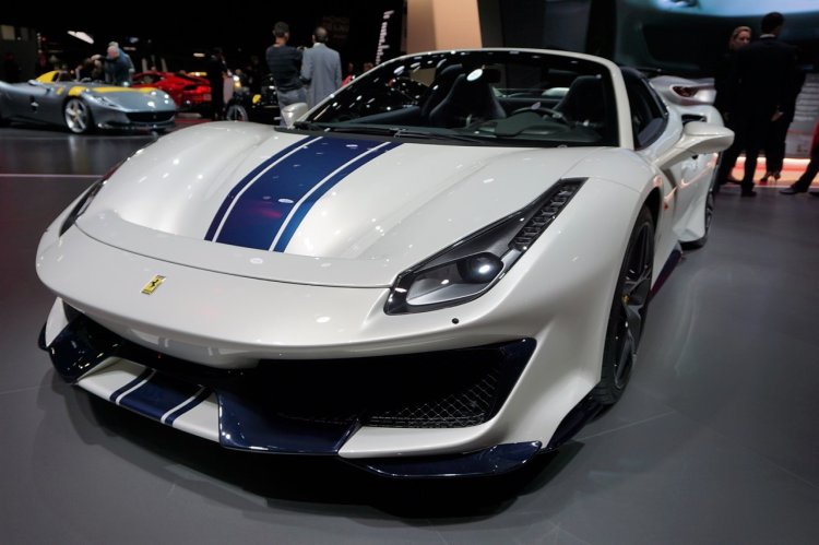 Ferrari 488 Pista Spider At 2018 Paris Auto Show