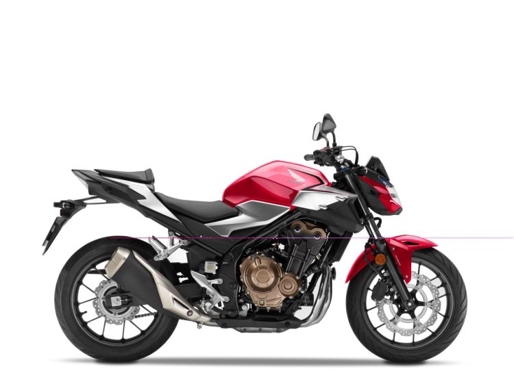 2019 Honda Cb500f Press Images Studio Shots Red Ri