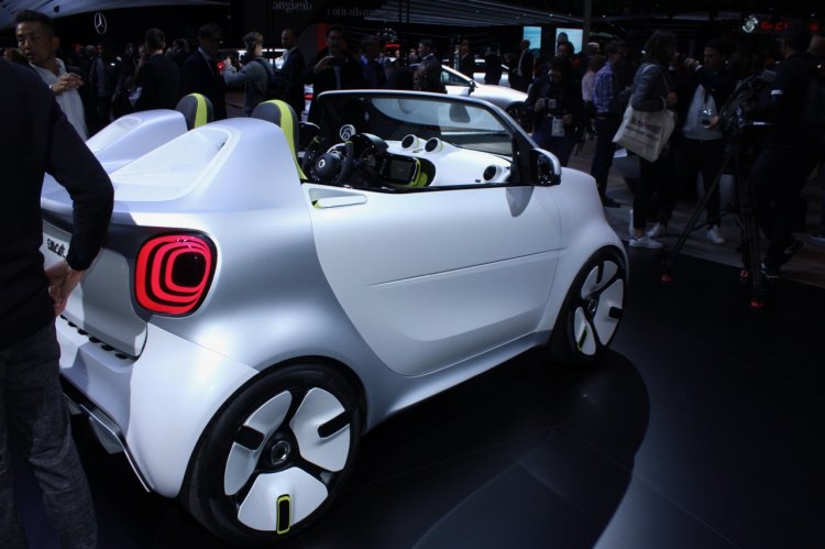 Smart Forease Concept rear three quarters