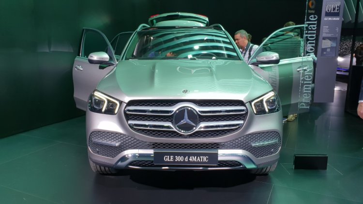 2019 Mercedes Gle Paris Motor Show 2018 Image Fron