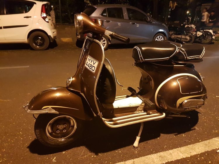 1964 Piaggio Vespa Restored And Owned By Vishal Ag