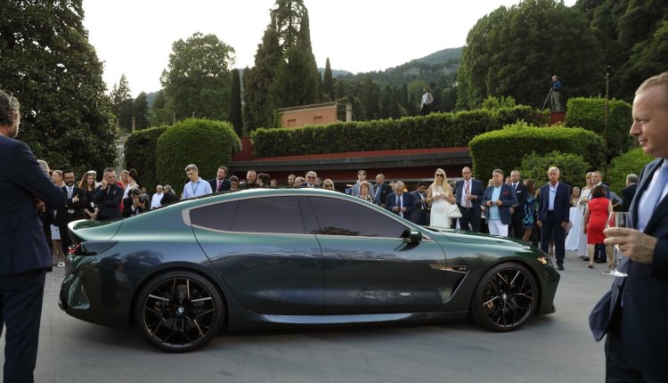 Bmw Concept M8 Gran Coupe Profile At Concorso Dele