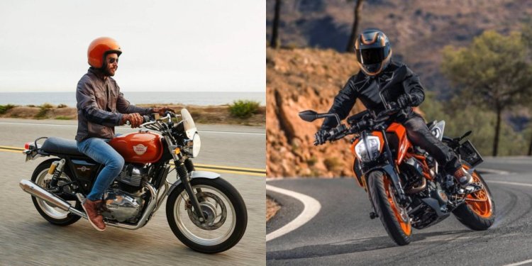 Royal Enfield Interceptor Int 650 Vs Ktm 390 Duke