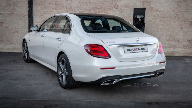 2020 Mercedes E Class Facelift Rear Three Quarters