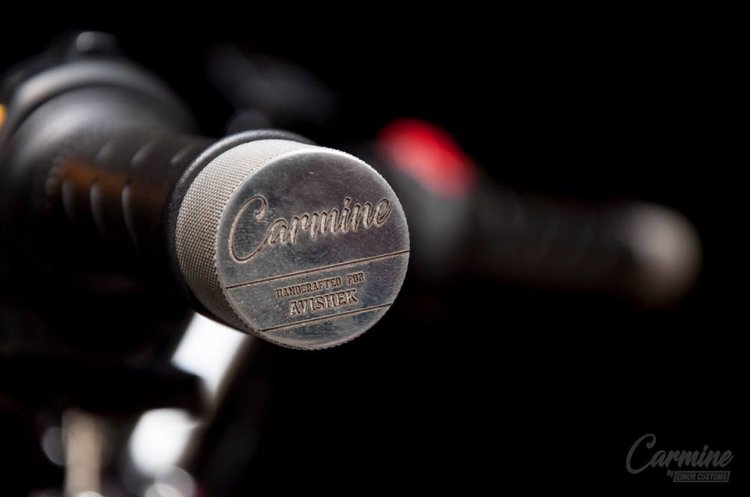Royal Enfield Electra Carmine By Eimor Customs Bar
