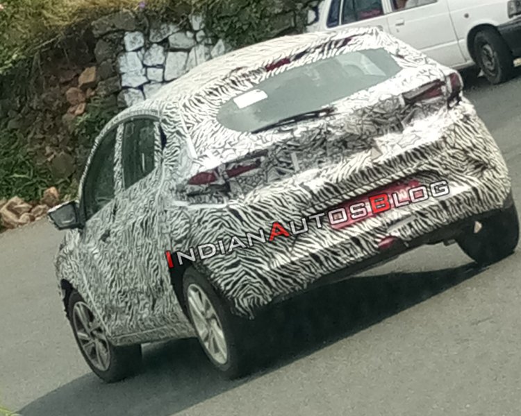 Tata 45X (Tata Aquilla) spotted on test on the Nilgiri mountains